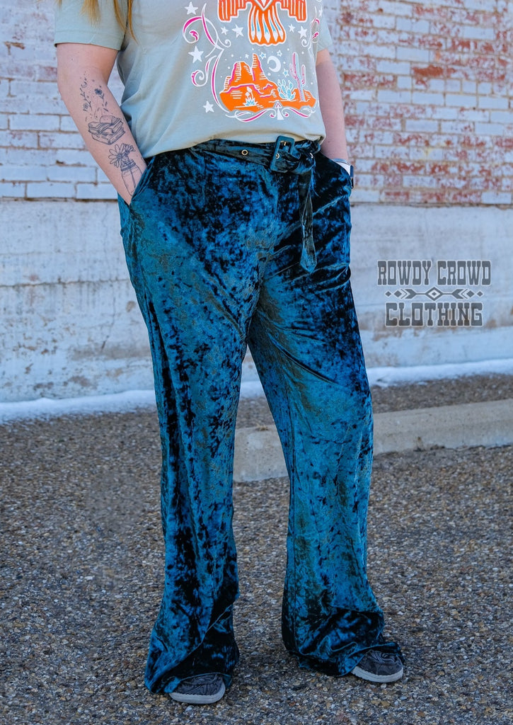 Genesis Velvet Pants pants Rowdy Crowd Clothing   