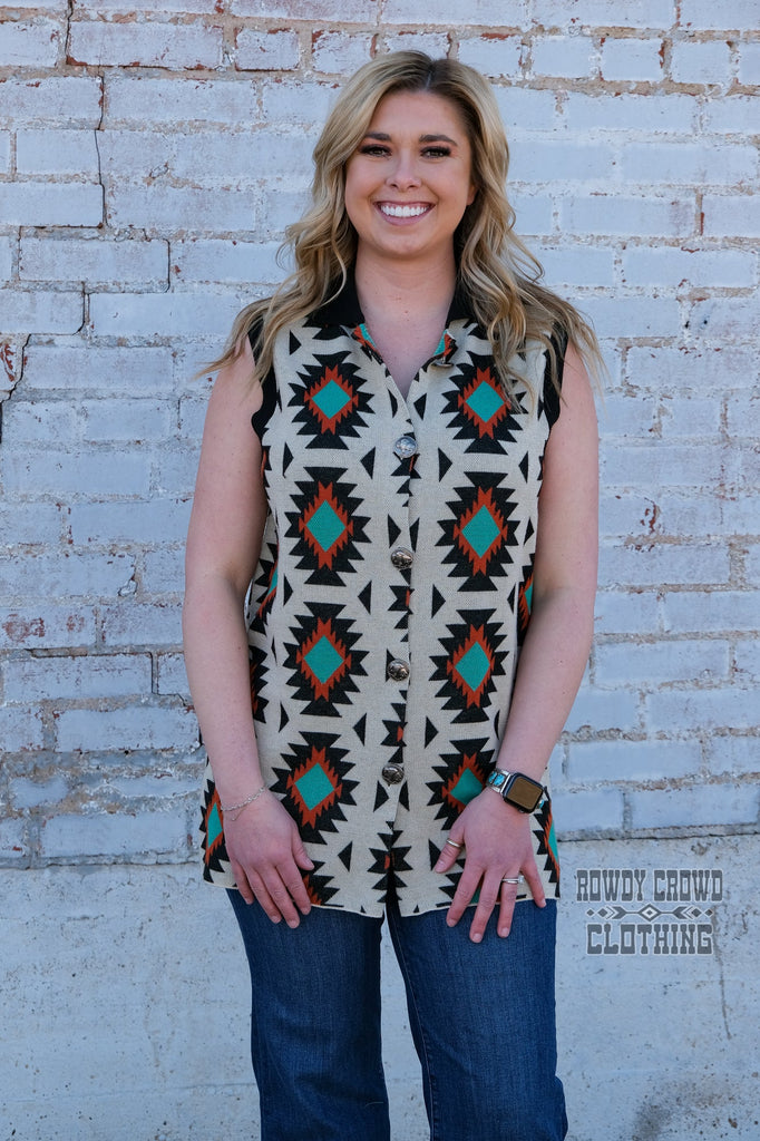 Vallejo Sweater Vest vest Rowdy Crowd Clothing   