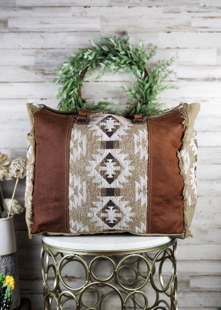 Fall Travels Aztec Weekender Bag Backpack Myra   