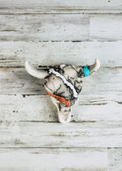 Horse Hair Textured Skull Horse Hair Pottery Mike Tarter   