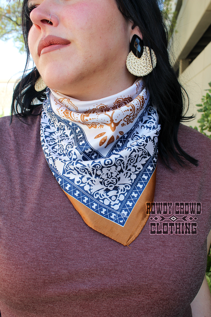 Cowboy Copper Wild Rag Wild Rag Rowdy Crowd Clothing   