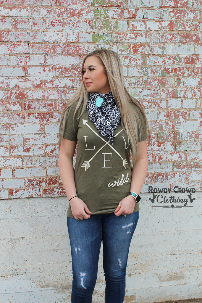 Snow Leopard Wild Rag Wild Rag Rowdy Crowd Clothing   
