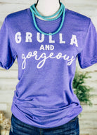 Lapis Grulla & Gorgeous Short Sleeve Graphic Tee tcc graphic tee The Cinchy Cowgirl   