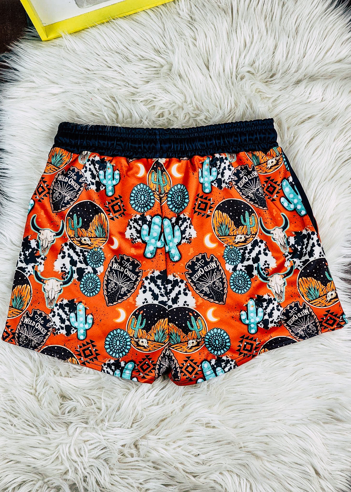 Wild Ones Western Collage Shorts TCC Shorts Yoycol   