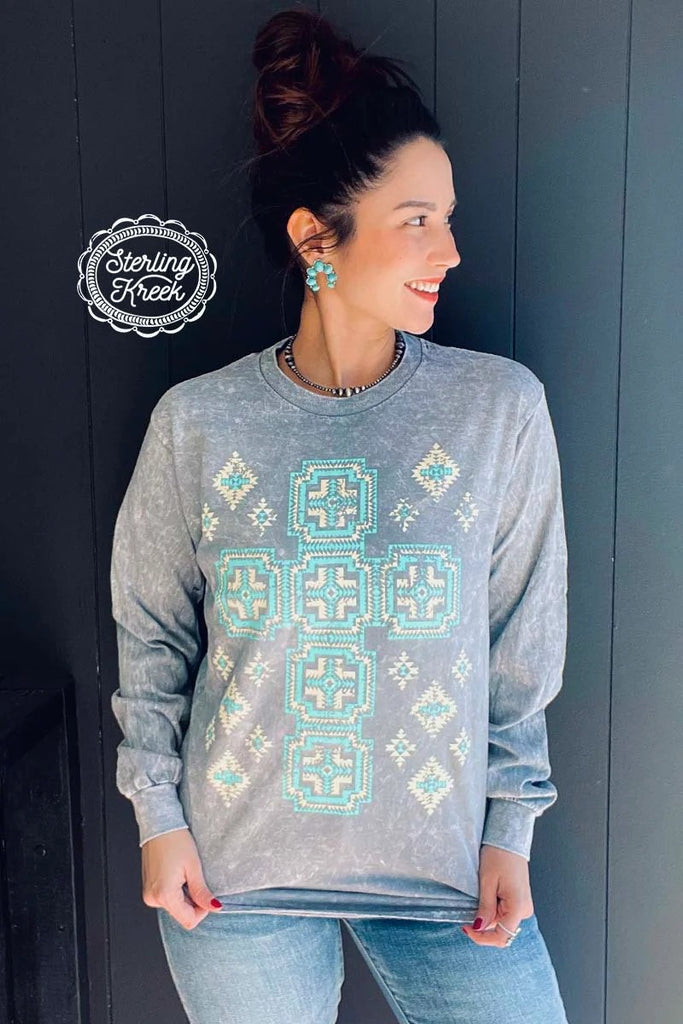 Way Maker Long Sleeve Top Long Sleeve Tops Sterling Kreek   