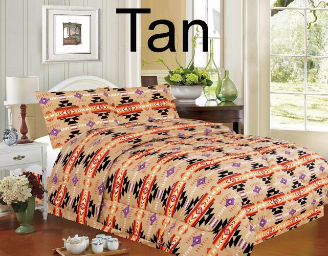 QUEEN Southwestern Design Bed Set bed set Shiloh   