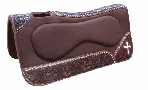 Built Up Cross Saddle Pad western saddle pad Shiloh