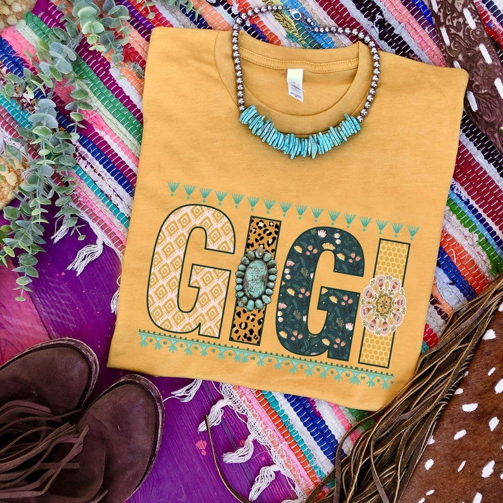 Mustard Gigi Tee graphic tee - dropship thelattimoreclaim   