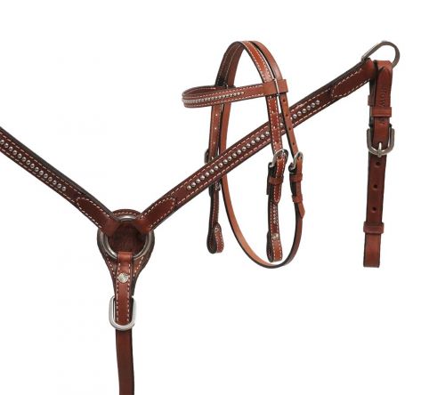 MINI Studded Headstall Set headstall set Shiloh   