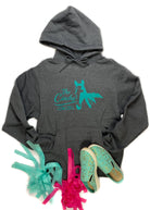 Dark Grey Logo Unisex Hoodie [FREE Logo Sticker!] tcc logo tee The Cinchy Cowgirl   