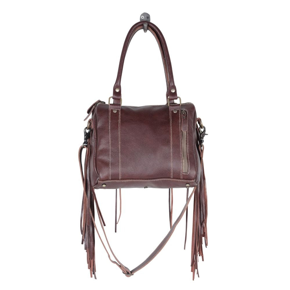 Concealed Carry Lopin' Cowhide Crossbody Handbag Concealed Carry Handbag Myra   