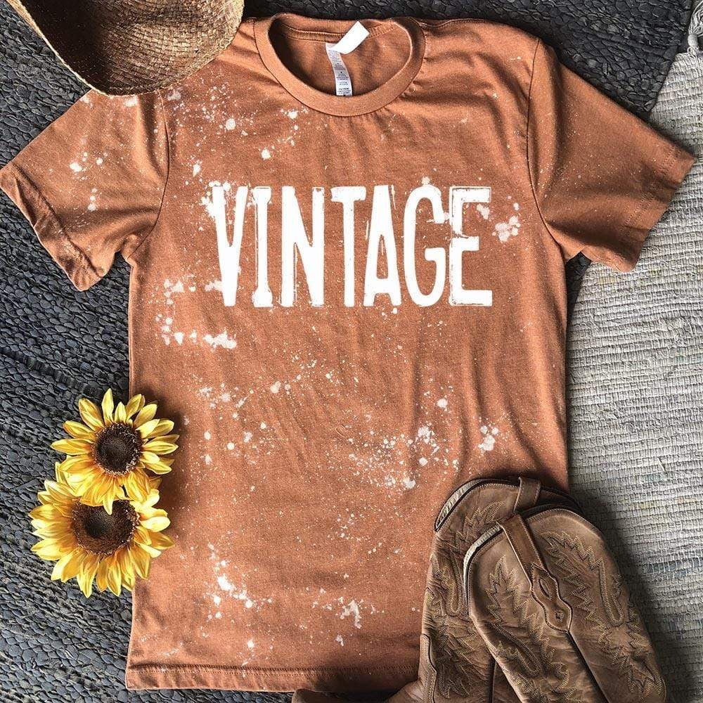 Harvest Orange Vintage Tee graphic tee - dropship thelattimoreclaim   